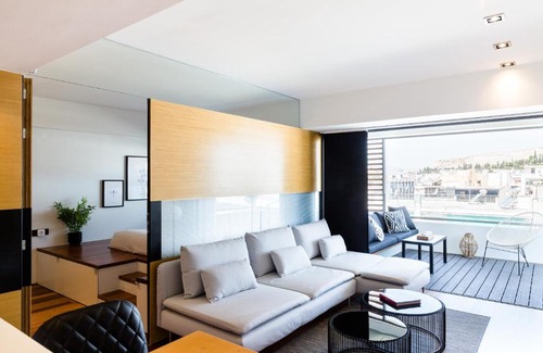 Neos Kosmos Apartment | EMST Museum 1BD Apartment with Acropolis view by UPSTREET