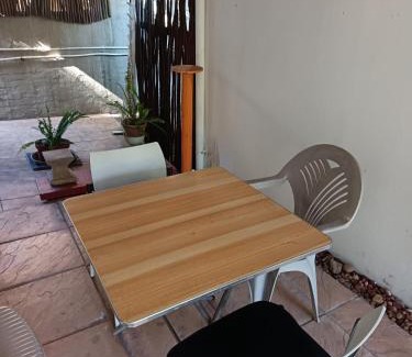 Ethekwini Apartment | Ground Floor apartment-2 x single beds, TV,kitchen, own bathroom, patio