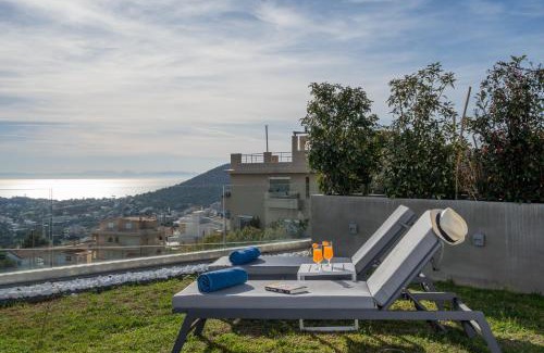Anavyssos House | Luxurious 4bd Villa with outstanding view