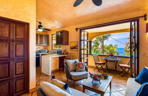 Amapas Apartment | Private, Beach Access, Ocean View, Walkable to Town, Daily Maid Service, WiFi!