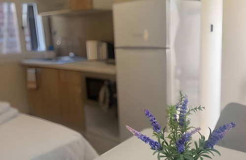 Episkopos Apartment | Studio Apartment 'Episkopos' with Private Terrace, Wi-Fi and Air Conditioning
