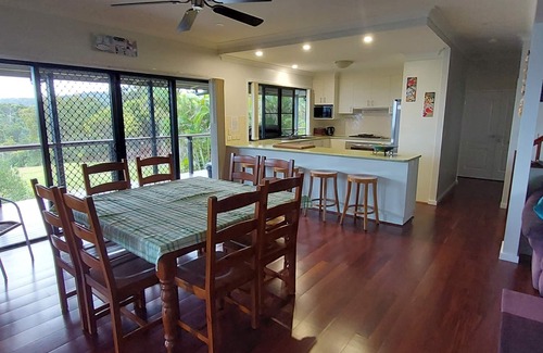 Brisbane Waterfront House | TOP OF THE BAY TANGALOOMA with 180 degree VIEW OF MORETON BAY