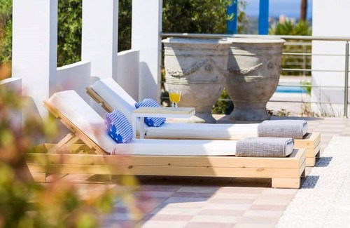 Kalathas Villa | Villa Ocean with 3 bedrooms & private pool