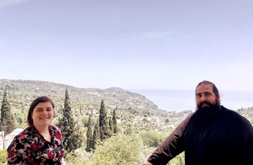 Sipiada Apartment | Μπαλκόνι του Αιγαίου father's house in Kimi