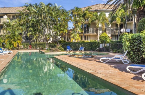 Mermaid Beach Apartment | 2-Bed Family Haven with Pools, BBQ & Playgrounds