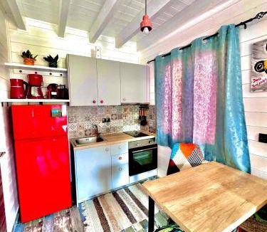 Kefalochori Ski Chalet | 35 m² Chalet ∙ 3 guests