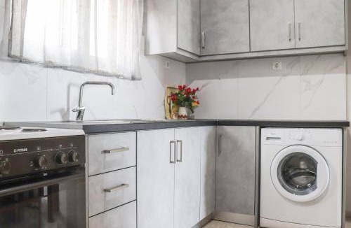 Paralia Porovitsis Apartment | 55 m² Apartment ∙ 1 bedroom ∙ 6 guests