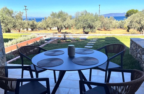 Pella Region Villa | Aélia Stone House Thétis