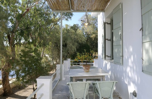 Marmari Villa | Aeolon Cycladic Private Island Luxury Retreat with Private Beach, Boat and chef