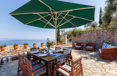 Livadi Villa | Amazing waterfront panoramic sea view and peaceful surroundings