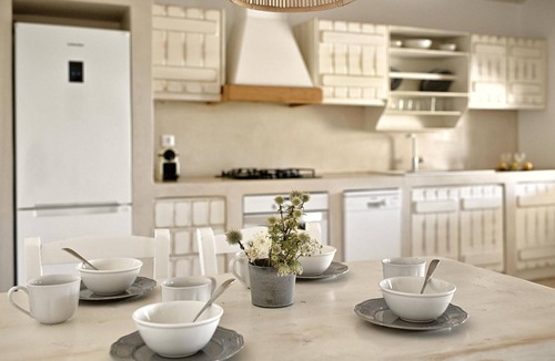 Kalafatis Apartment | Apartment 'Vlia Mar Deluxe 55' with Wi-Fi and Air Conditioning