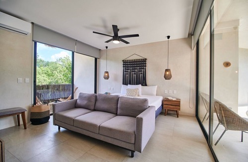 Tulum Resort | Beach Elegance Studio | 1 Bath | 2 Guests