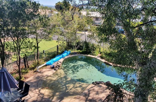 Rainbow Beach House | Beach home with a pool.