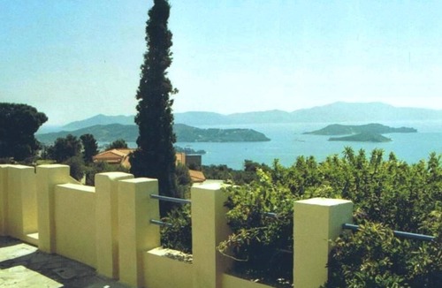 Katsarou Villa | Charming villa for up to 8; stunning panorama from 4 sun-terraces and pool