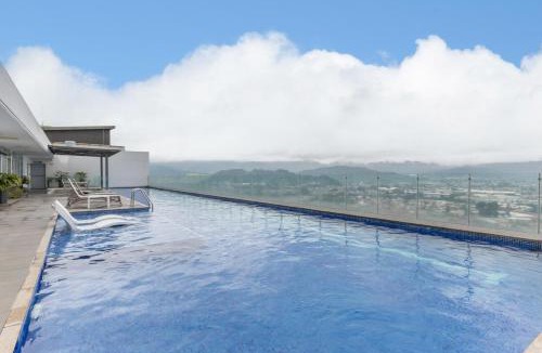 Curridabat Apartment | Cityscape iFreses, 20th floor! AC, TV and Pool