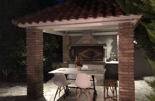 Skidra House | Contemporary Farmhouse with BBQ in N. Evia