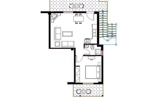 Sarakiniko Apartment | Diakopto beachfront, comfort single bedroom apartment (Punda Beach)