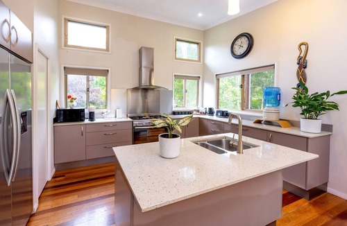 Doonan House | Eco House with private pond & forest. Noosa Hinterland Retreat