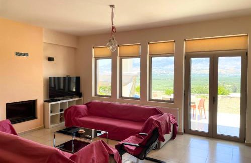 Gortyna Villa | Eirini's Home Peaceful Hilltop Escape in Crete