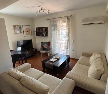Elliniko-Argyroupoli Apartment | Elegant Flat in Elliniko with Sea View & Parking