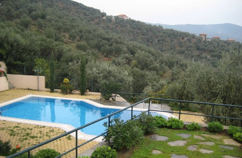 Sourpi Villa | Elegant villa with private beach, pool, barbecue, sauna, jacuzzi and herb garden