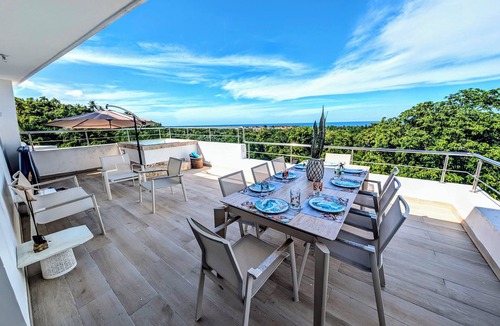 Las Terrenas Apartment | Escape with ocean view and private Jacuzzi in Spirit Terrenas