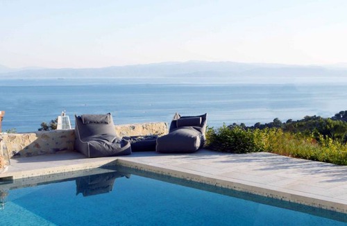 Agia Paraskevi Villa | Exquisite Skiathos Villa Skiathea Villa Alpha 3 Bedroom Private Pool Troulos