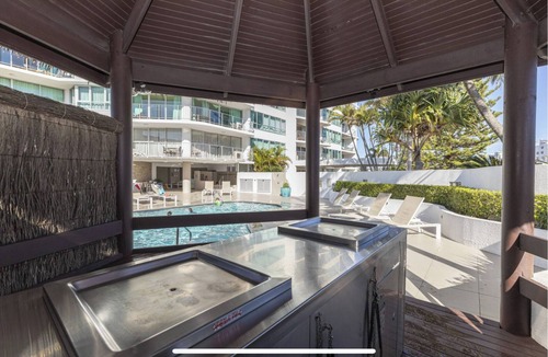 Maroochydore Apartment | Family Friendly Beach side Unit with Pool Spa Sauna Cotton Tree