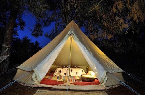Marathopoli House | Glamping at a Lovely Tent in Skiaxtro- Marathopoli