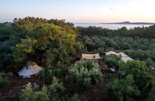 Marathopoli House | Glamping at a Lovely Tent in Skiaxtro- Marathopoli