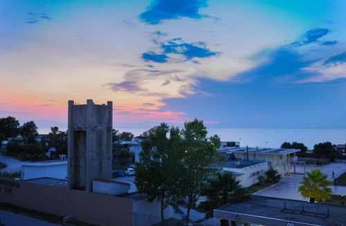 Perea Apartment | Grecian Blue