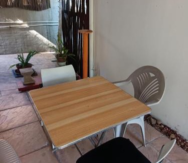 Ethekwini Apartment | Ground Floor apartment-2 x single beds, TV,kitchen, own bathroom, patio