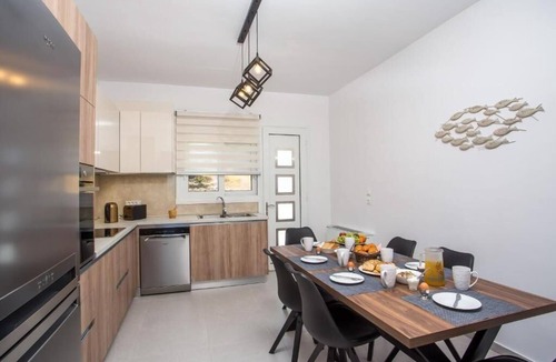 Kalathos House | Holiday house Archangelos for 1 - 6 persons with 3 bedrooms - Row house