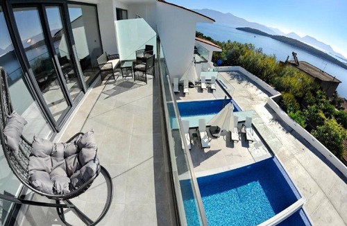 Perigiali Villa | Impressive Sea View Lefkada Villa | 2 Bedrooms | Villa Polytelis | Panoramic.