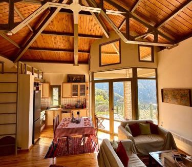 Kalavrita Villa | Kalavryta Villa Nano with fireplace and next the Ski Centre