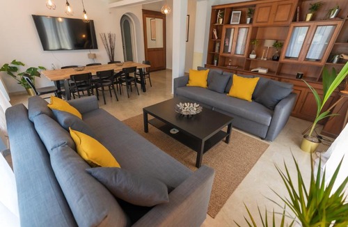Neos Kosmos Apartment | large apartment with terrace and spa