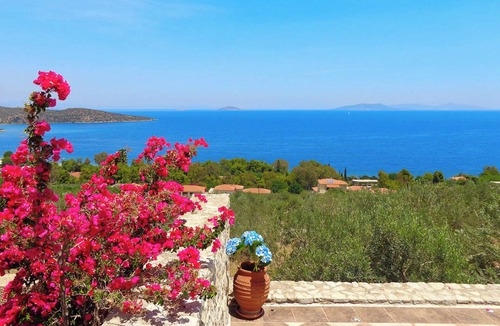 Melissopetra House | Luxury Villa with Pool overlooking a Majestic View