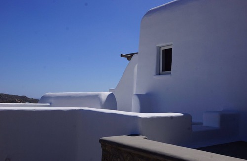 Psarou Villa | Luxury 4 BRD Villa ✓sea view from Psarou ✓private heated pool ✓family friendly