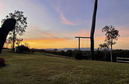 Barrine House | Luxury Glamping Tent, farm stay, near lake, amounst nature. Relax and unwind