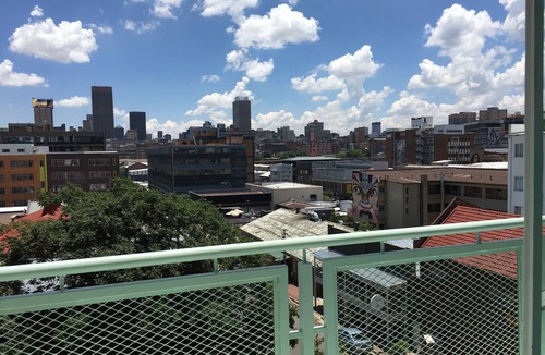 Downtown Johannesburg Apartment | Maboneng Two bedroom apartment with City View