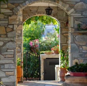 Agios Vlassios Villa | Mirabilia Mountain Villa with a sea view