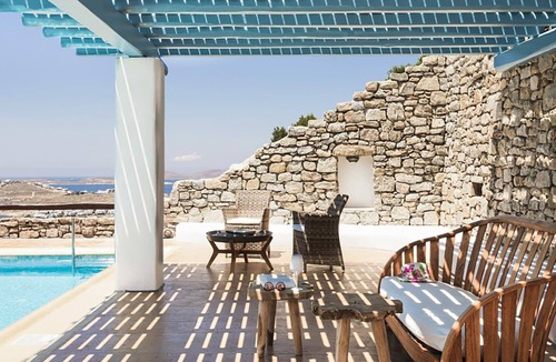 Paraga Villa | My Rental Homes - Villa Elpida with infinity pool overlooking the Aegean sea