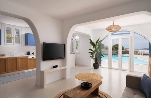 Ornos Villa | My Rental Homes - Villa Athella within walking distance from the beach, with pool