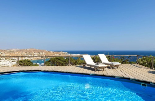 Paraga Villa | Mykonian Private Villa w/pool + Fantastic Sea View/Perfect for Family+Friends
