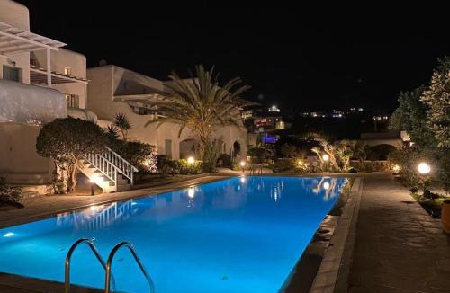 Ornos Apartment | Mykonian Style Pool House 1 w Night Security Guard