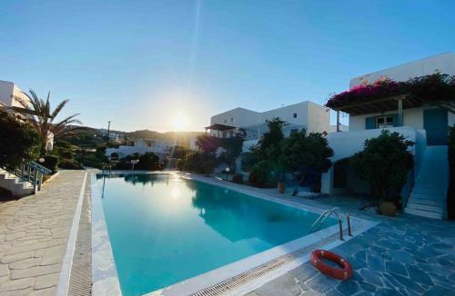 Ornos Apartment | Mykonian Style Pool House 1 w Night Security Guard