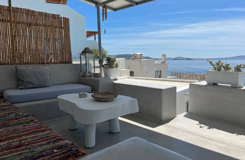 Tourlos Apartment | Mykonos Noir Nest - Sea View Escape