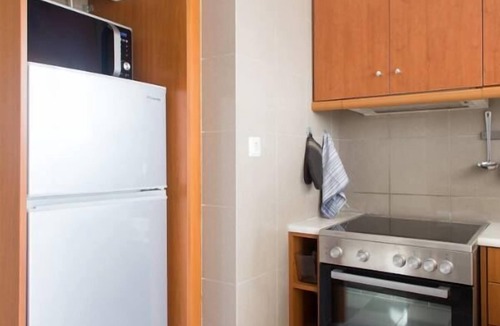 Neos Kosmos Apartment | Neos Kosmos 1Bd Apt w Balcony and Stunning Views