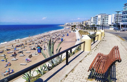 Rhodes Apartment | New modern and cosy apartment in the city center 100 meters from the sea.