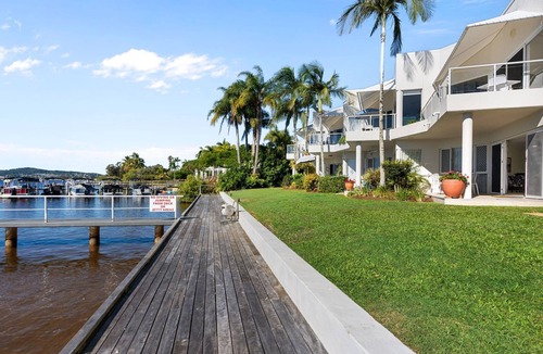 Noosaville Apartment | Noosa River Gardens 1 - Ground floor unit with access to Noosa River & jetty